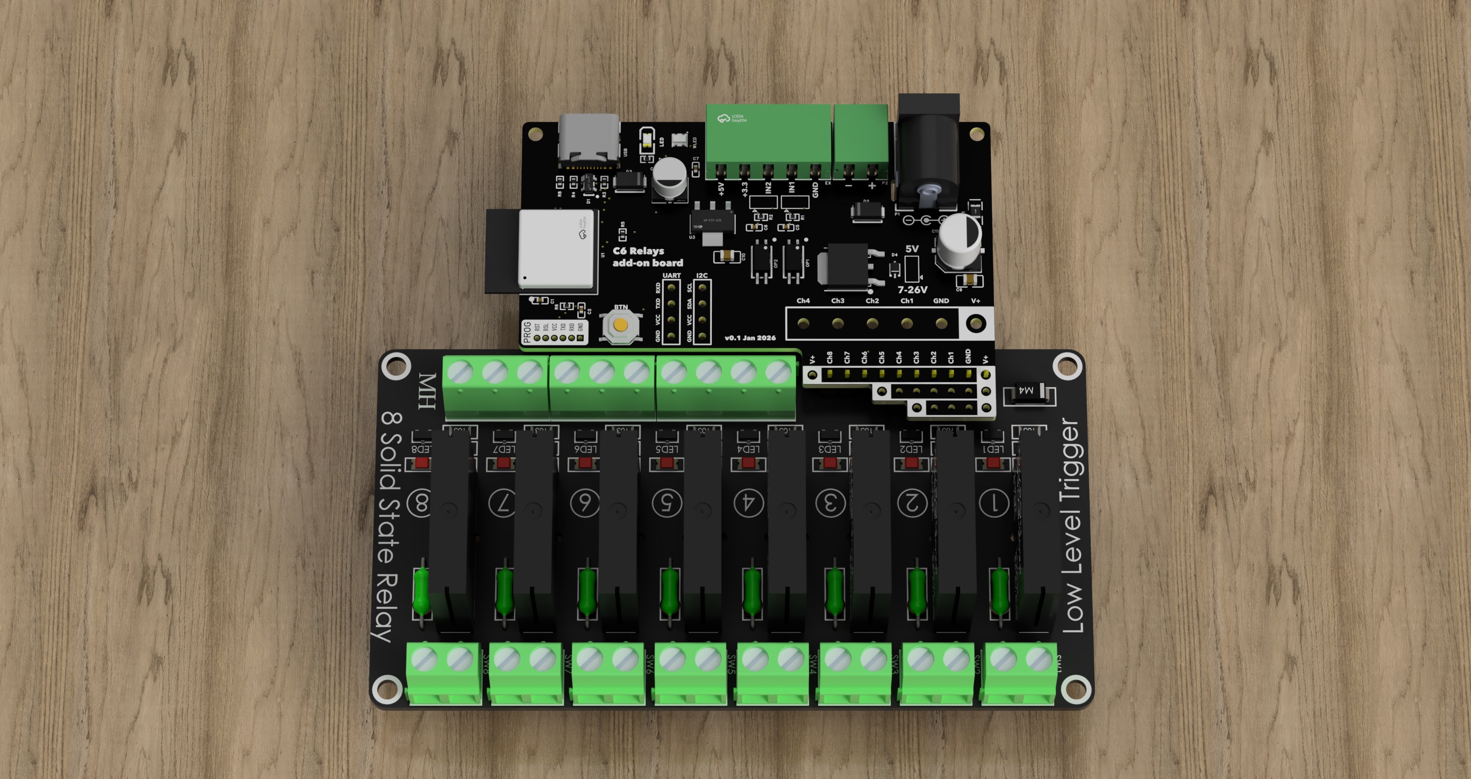 8-channel SSR module